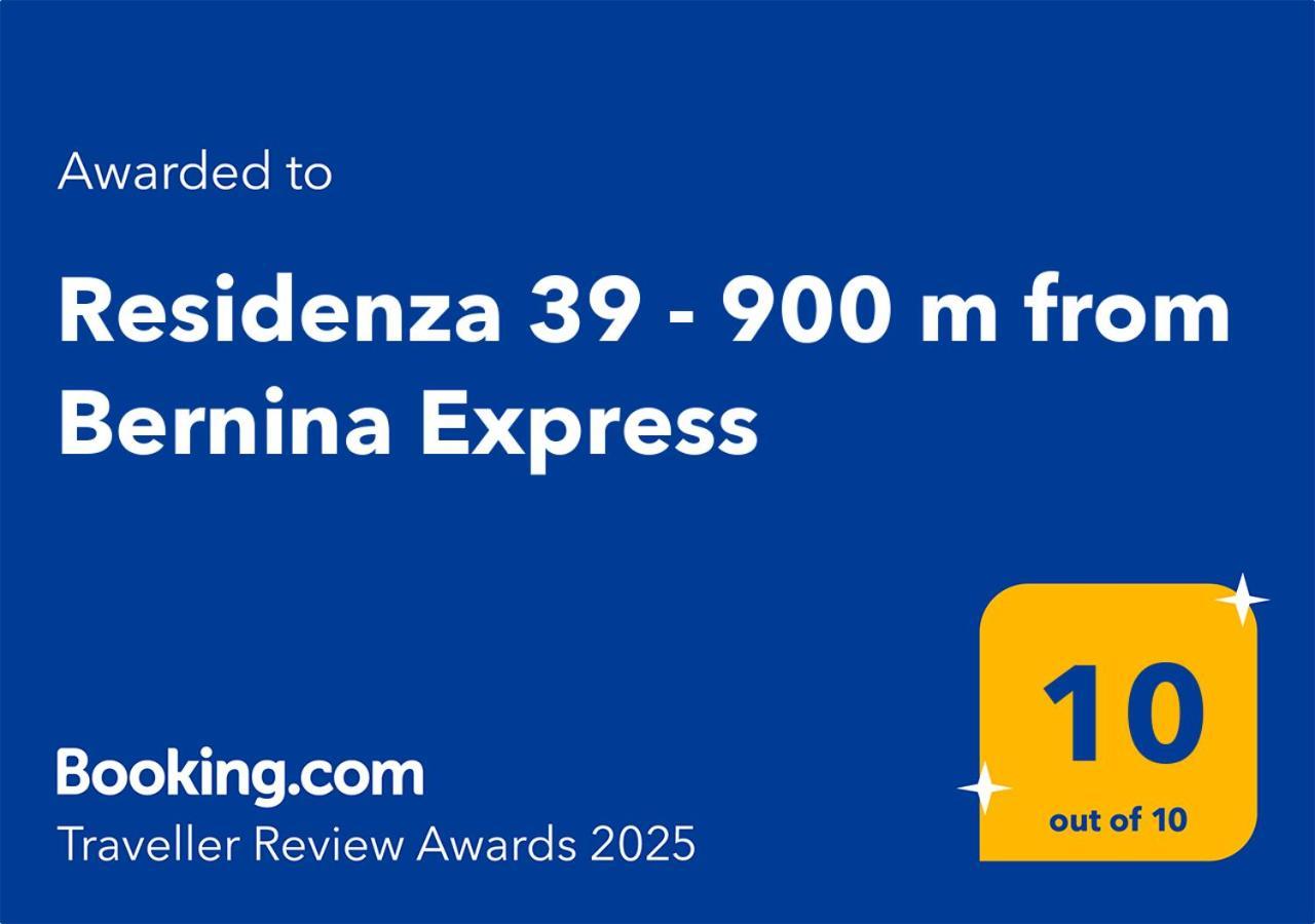Апартаменти Residenza 39 - 900 M To Bernina Express Тірано Екстер'єр фото