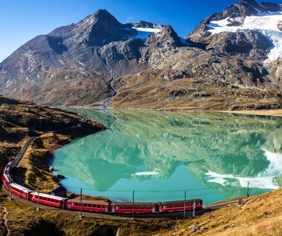 Апартаменти Residenza 39 - 900 M To Bernina Express Тірано Екстер'єр фото